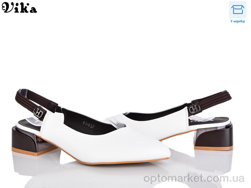 Купить Туфлі жіночі 61-4 Vika білий, фото 1