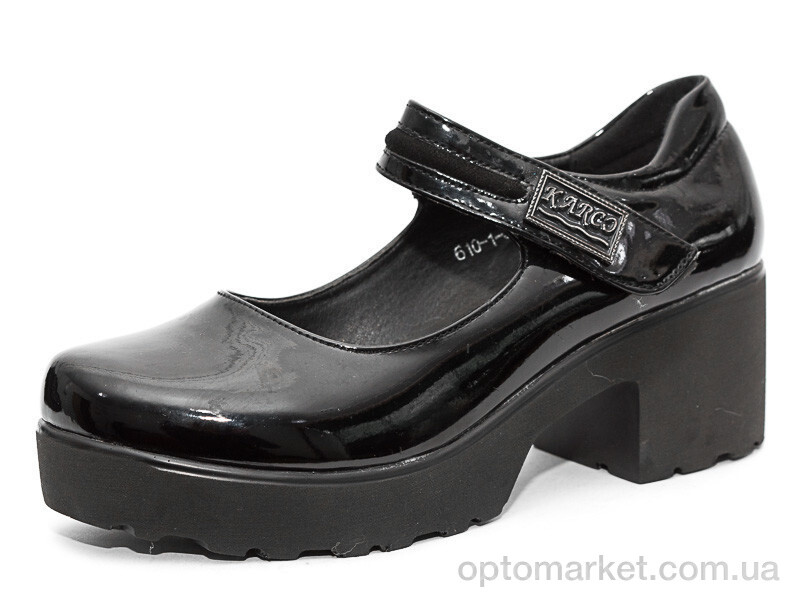 Купить Туфлі жіночі 610-1 Karco чорний, фото 1