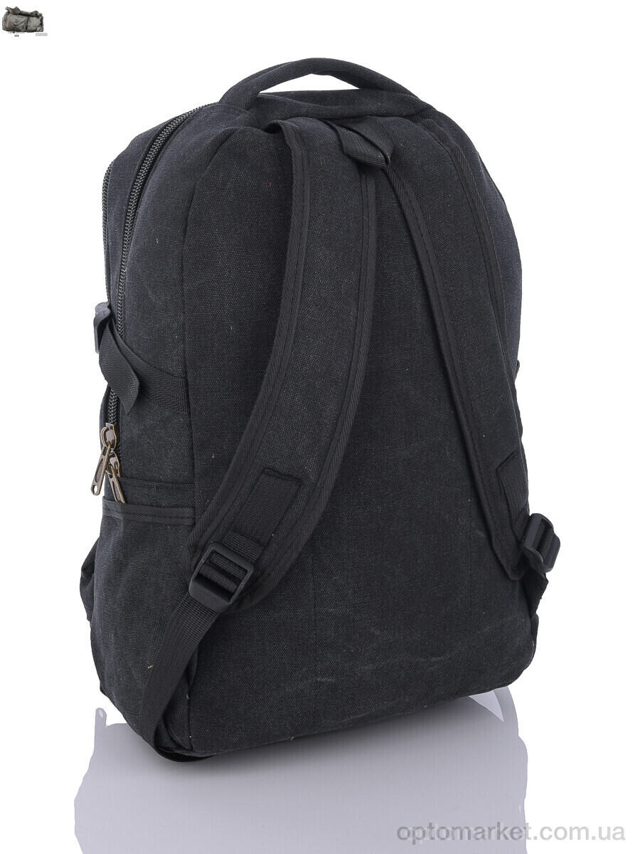 Купить Рюкзак чоловічі 6105 black Jomolanma чорний, фото 2