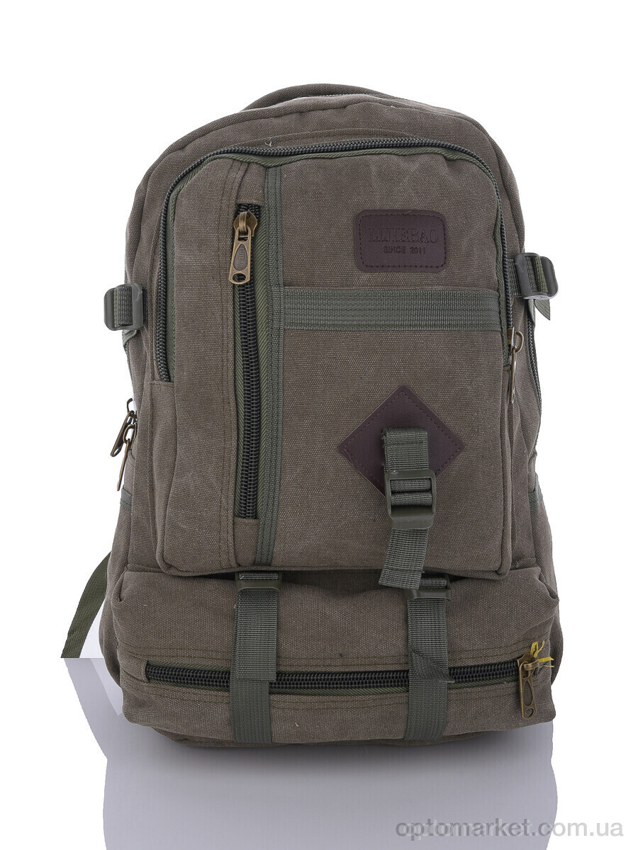 Купить Рюкзак чоловічі 6105 green Jomolanma зелений, фото 1