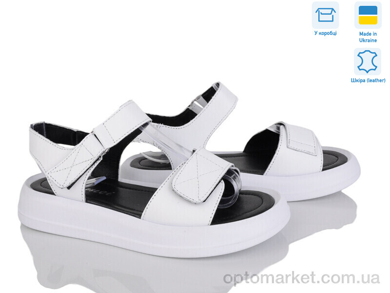 Купить Босоніжки жіночі 6106-12-32 Tamei білий, фото 1