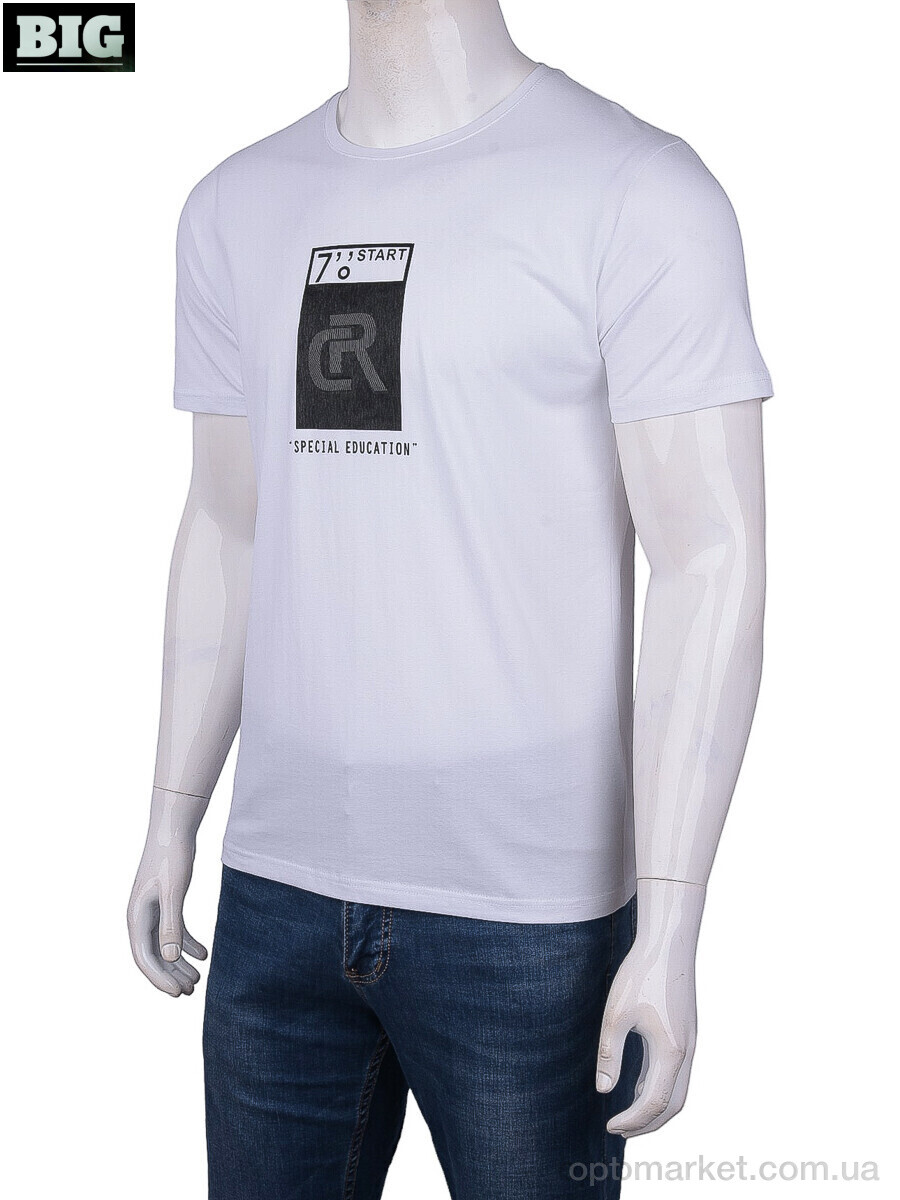Купить Футболка чоловічі 6107 white GoodWood білий, фото 1
