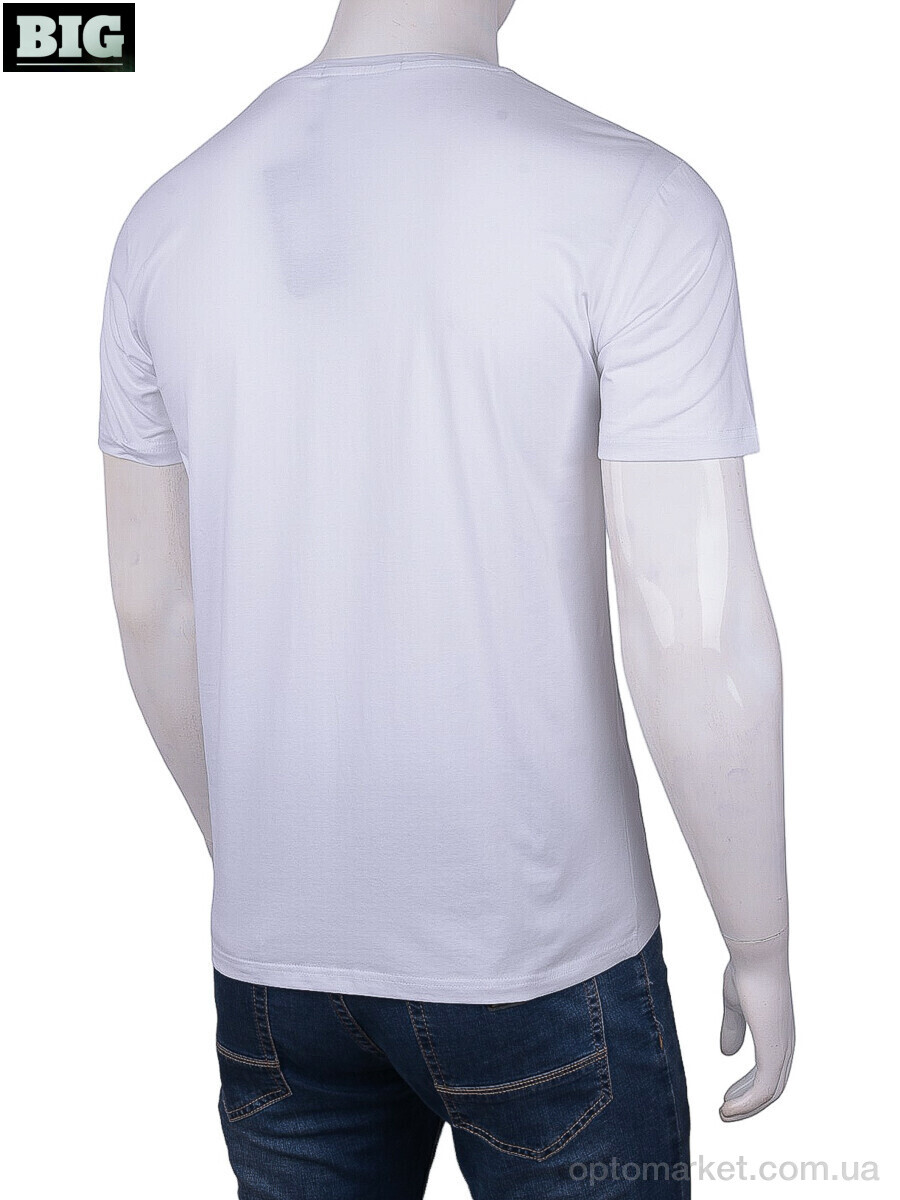 Купить Футболка чоловічі 6107 white GoodWood білий, фото 2