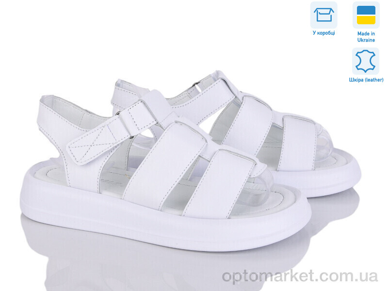 Купить Босоніжки жіночі 6109-32 Tamei білий, фото 1