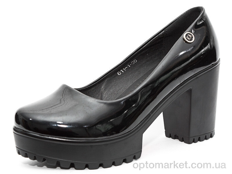 Купить Туфлі жіночі 611-1 Karco чорний, фото 1