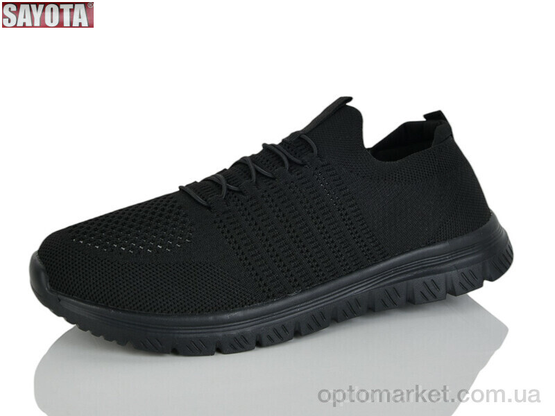 Купить Кросівки чоловічі 611-1 Sayota чорний, фото 1