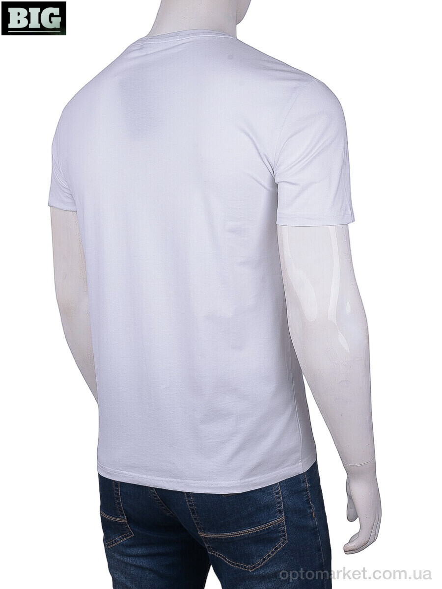 Купить Футболка чоловічі 6115 white GoodWood білий, фото 2