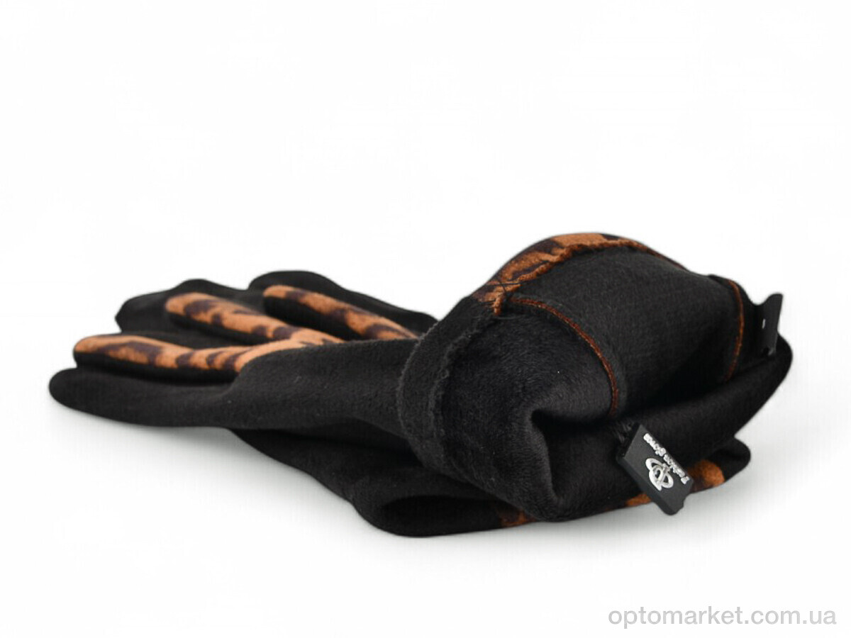 Купить Рукавички жіночі 612 замш brown Paidi коричневий, фото 2