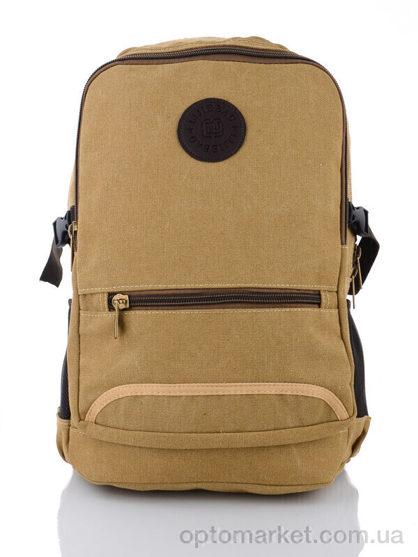 Купить Рюкзак унісекс 6121 beige Ponasoo бежевий, фото 1