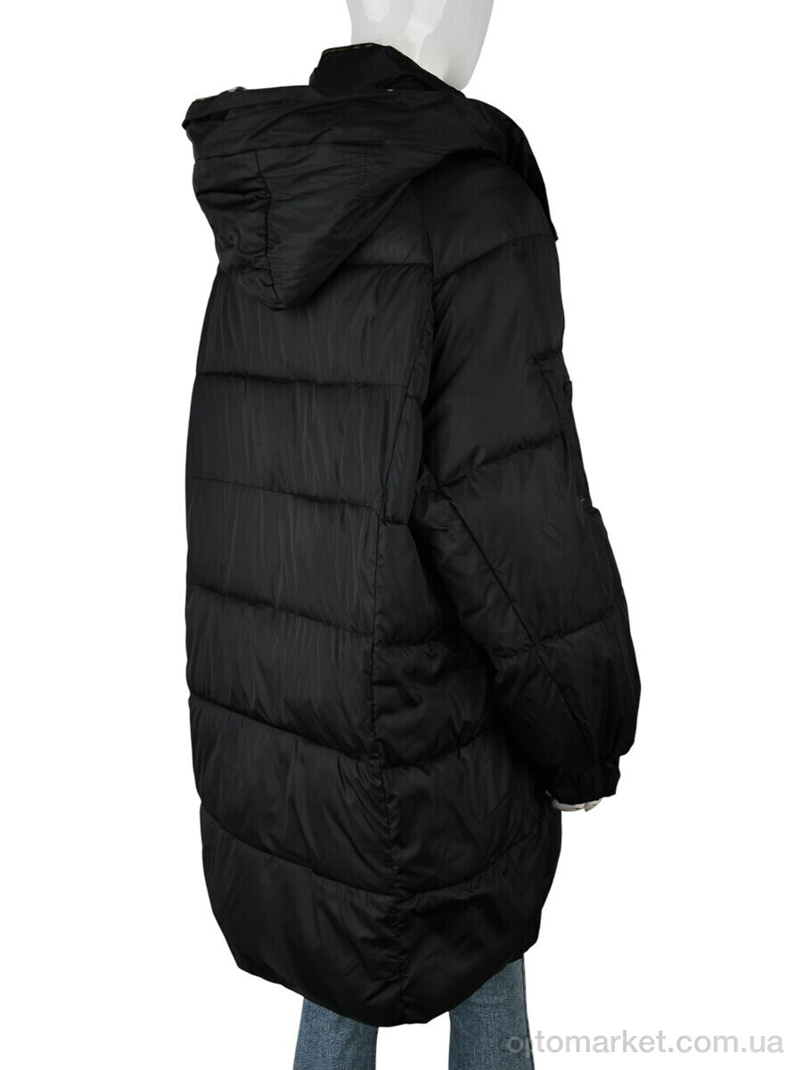 Купить Куртка жіночі 612A (12060) black Ming dian чорний, фото 2