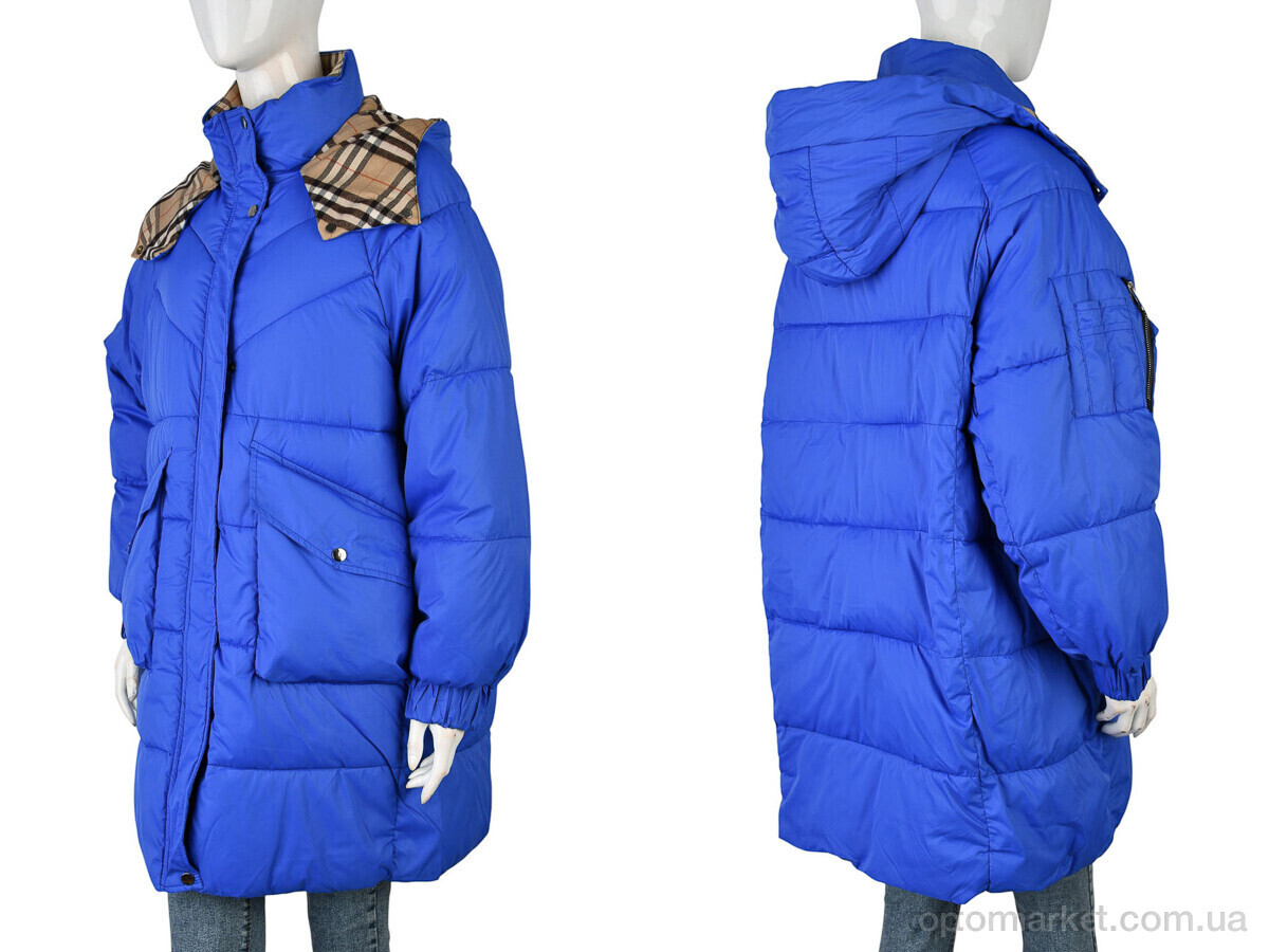 Купить Куртка жіночі 612A (12060) blue Ming dian синій, фото 3