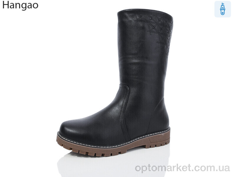 Купить Чоботи жіночі 613-6 LR.Brother чорний, фото 1