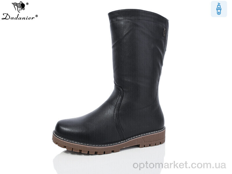 Купить Чоботи жіночі 613-7 Dadanier чорний, фото 1