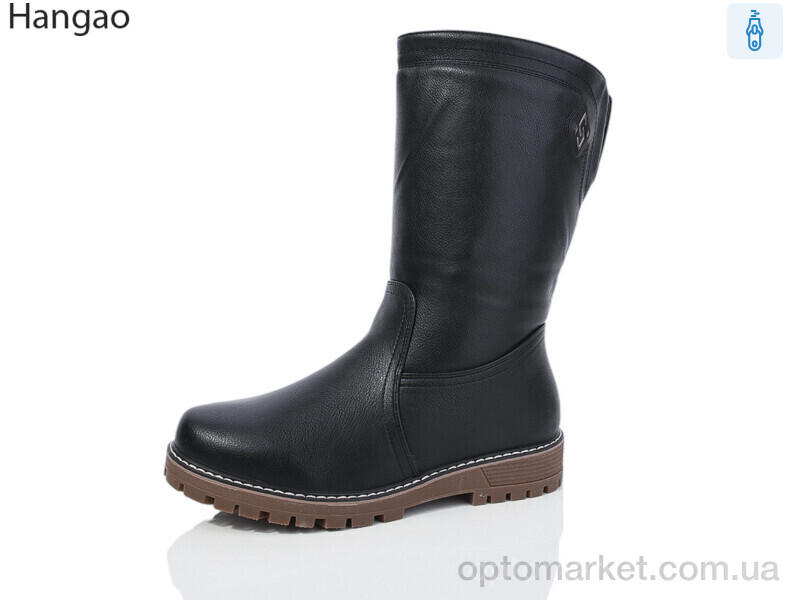 Купить Чоботи жіночі 613-9 LR.Brother чорний, фото 1