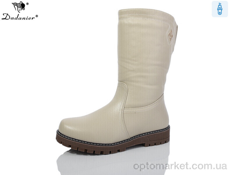 Купить Чоботи жіночі 613-96 Dadanier бежевий, фото 1