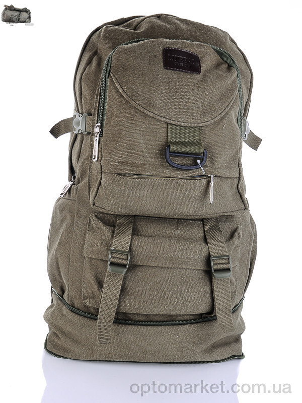 Купить Рюкзак чоловічі 6131 green Superbag зелений, фото 1