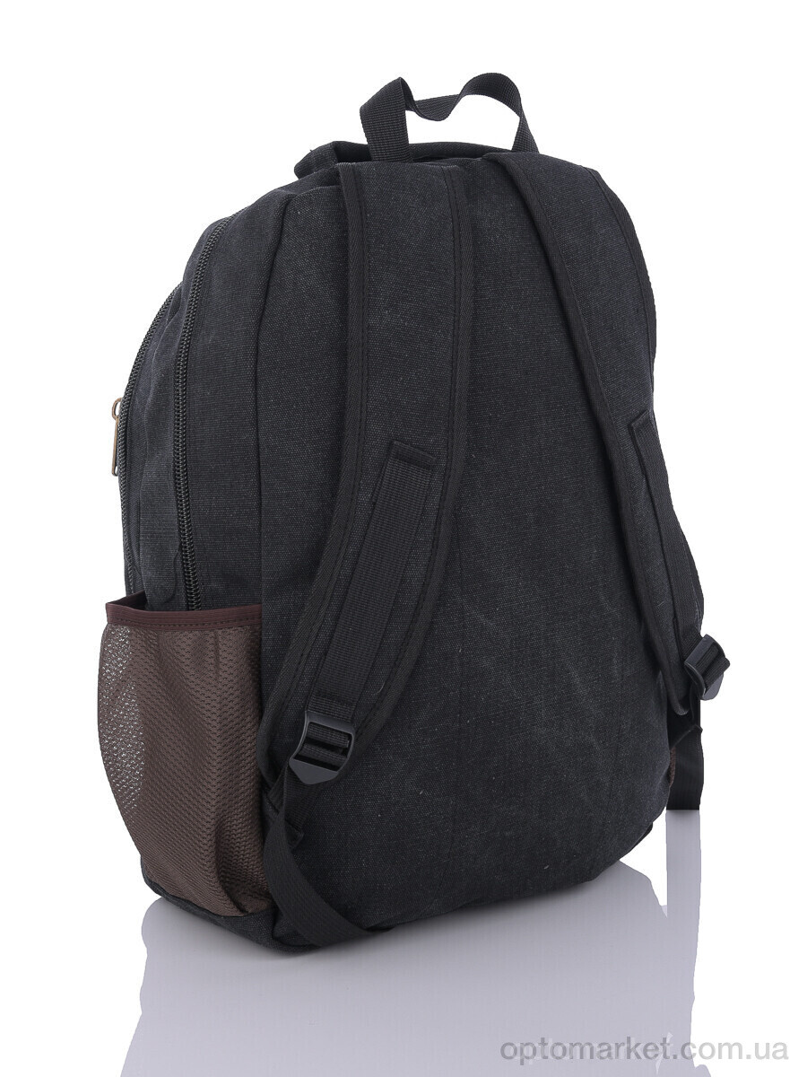 Купить Рюкзак чоловічі 6132 black Jomolanma чорний, фото 2