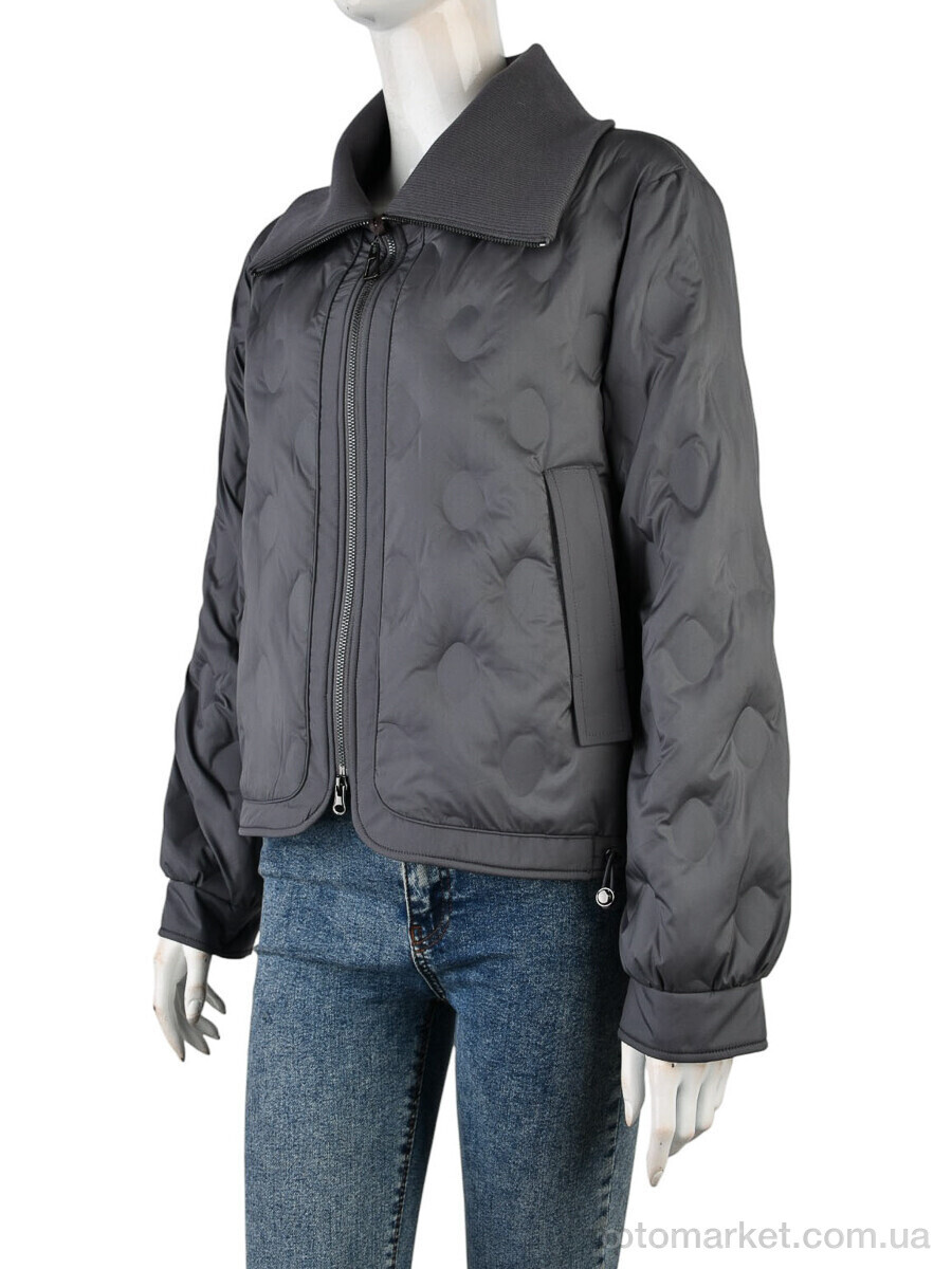 Купить Куртка жіночі 6137-41 grey FineBabyCat сірий, фото 1