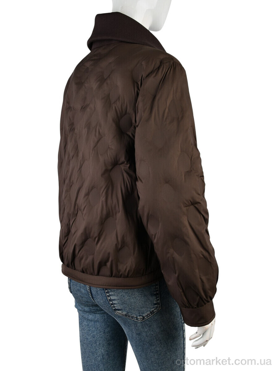 Купить Куртка жіночі 6137-64 brown FineBabyCat коричневий, фото 2