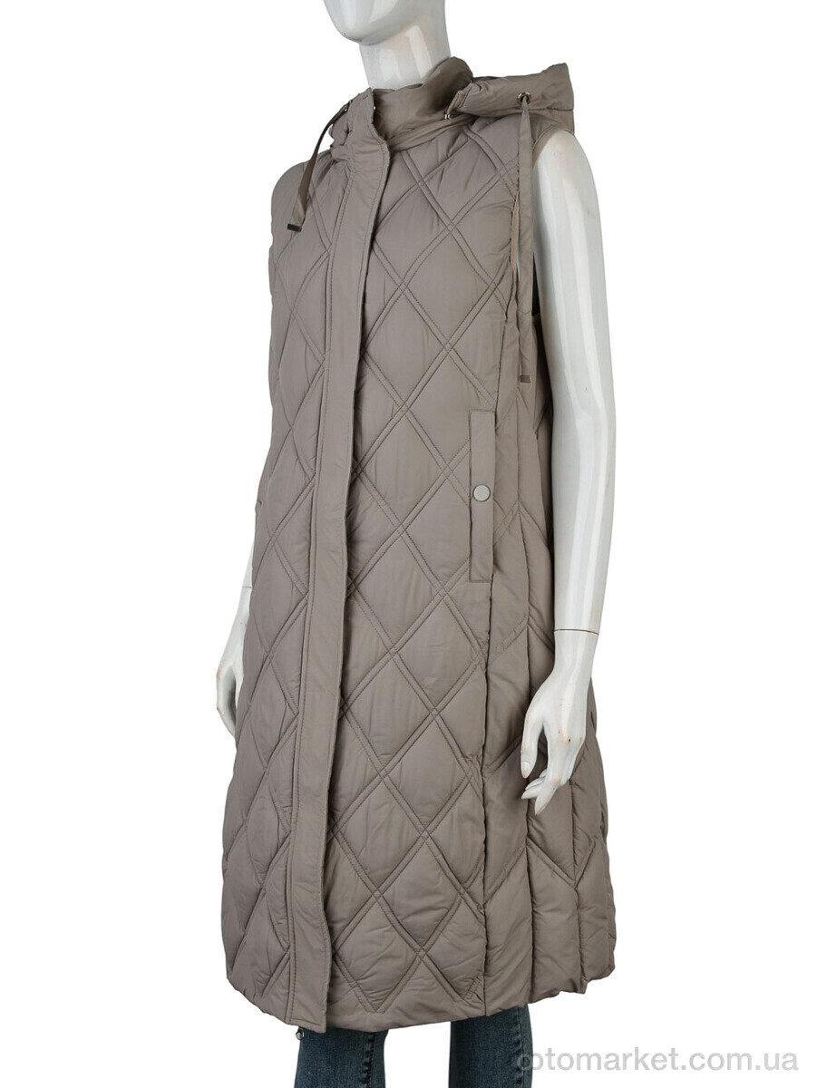 Купить Жилетка жіночі 615 (12125) beige XinXianGyun бежевий, фото 1