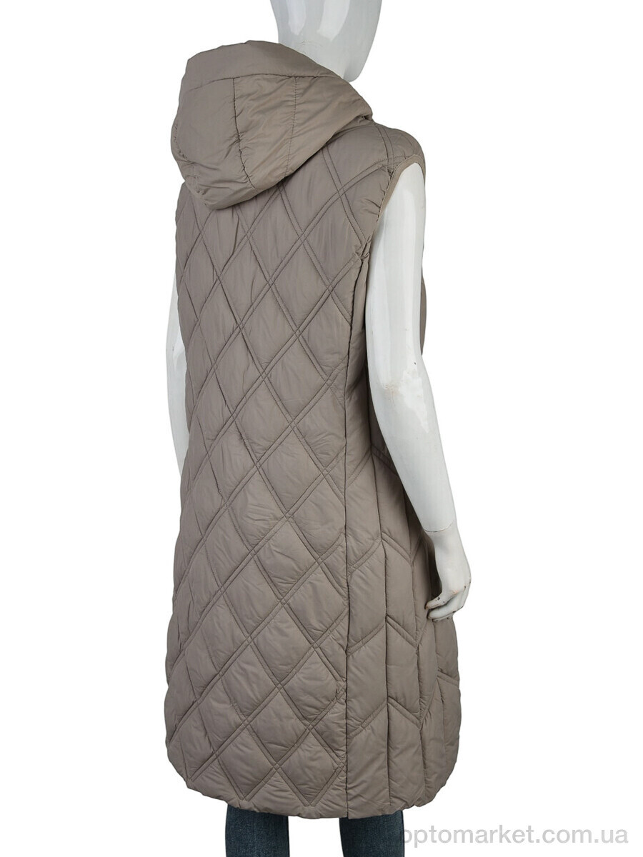 Купить Жилетка жіночі 615 (12125) beige XinXianGyun бежевий, фото 2