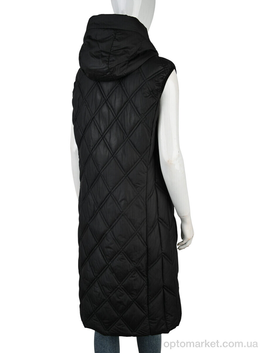 Купить Жилетка жіночі 615 (12125) black XinXianGyun чорний, фото 2