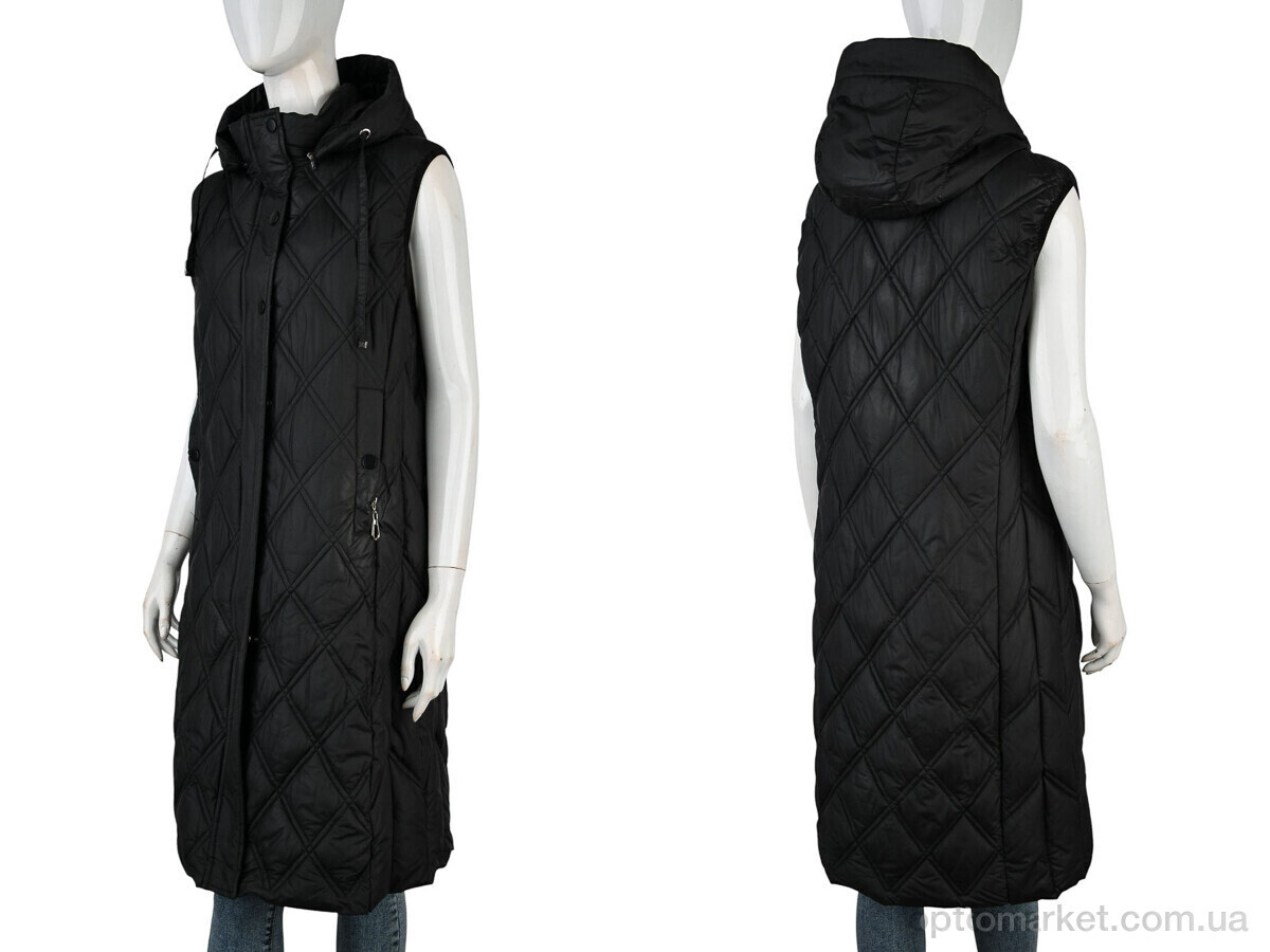 Купить Жилетка жіночі 615 (12125) black XinXianGyun чорний, фото 3