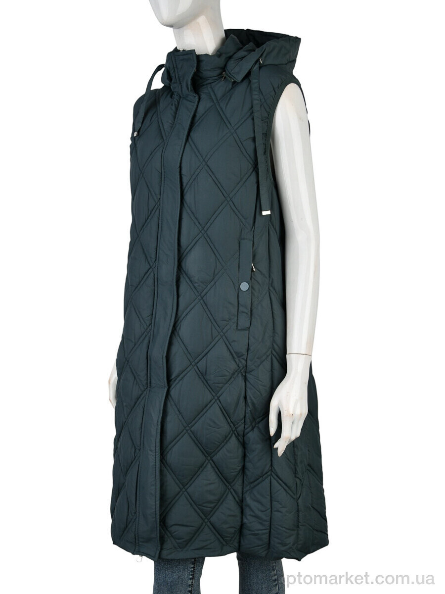 Купить Жилетка жіночі 615 (12125) green XinXianGyun зелений, фото 1