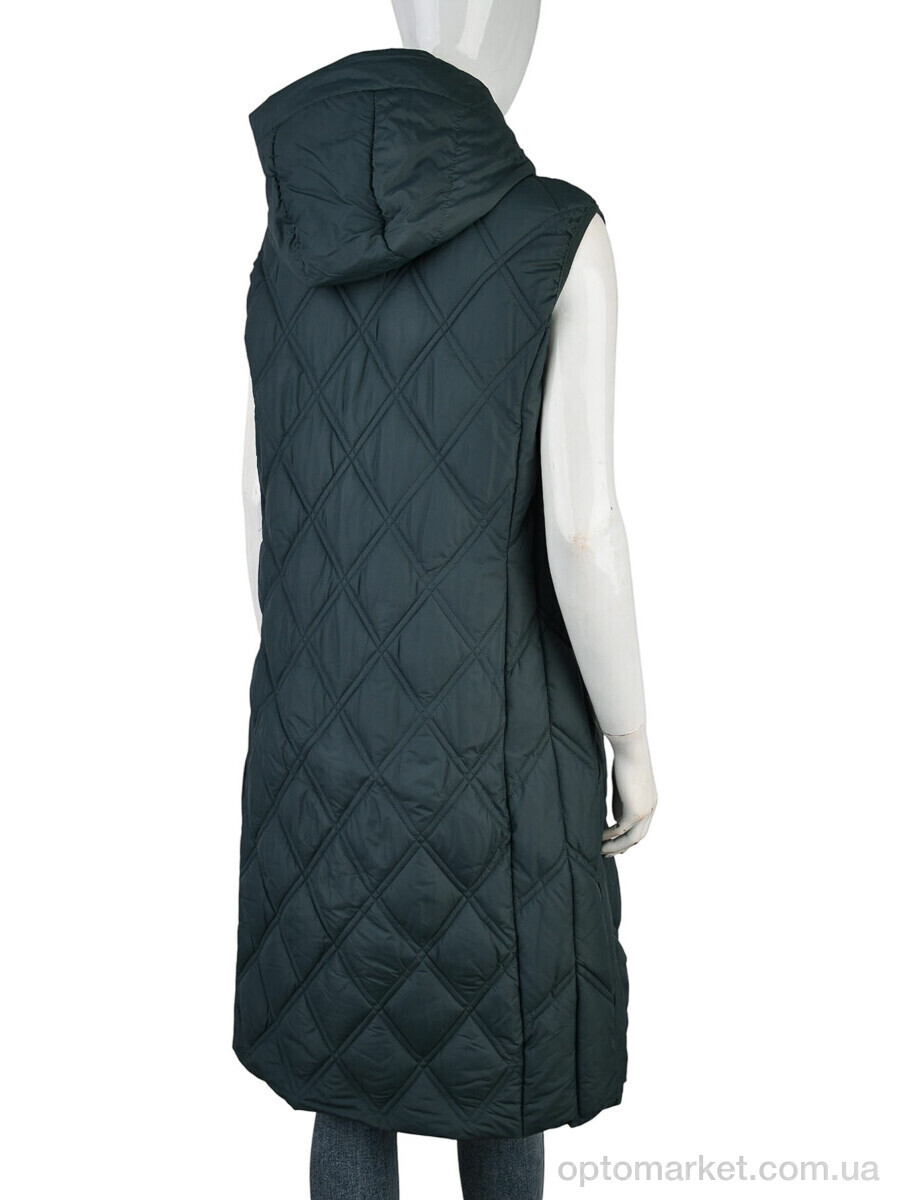 Купить Жилетка жіночі 615 (12125) green XinXianGyun зелений, фото 2
