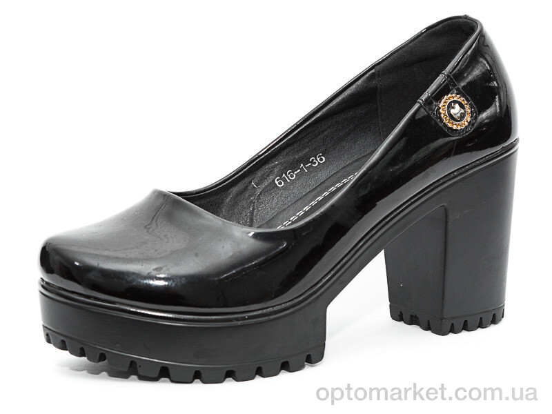 Купить Туфлі жіночі 616-1 Karco чорний, фото 1