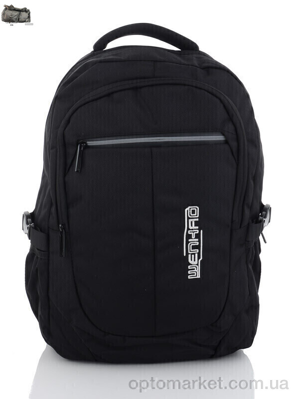 Купить Рюкзак чоловічі 6165 black (250) Shunyushoudai чорний, фото 1