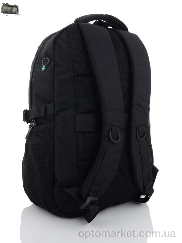 Купить Рюкзак чоловічі 6165 black Shunyushoudai чорний, фото 2