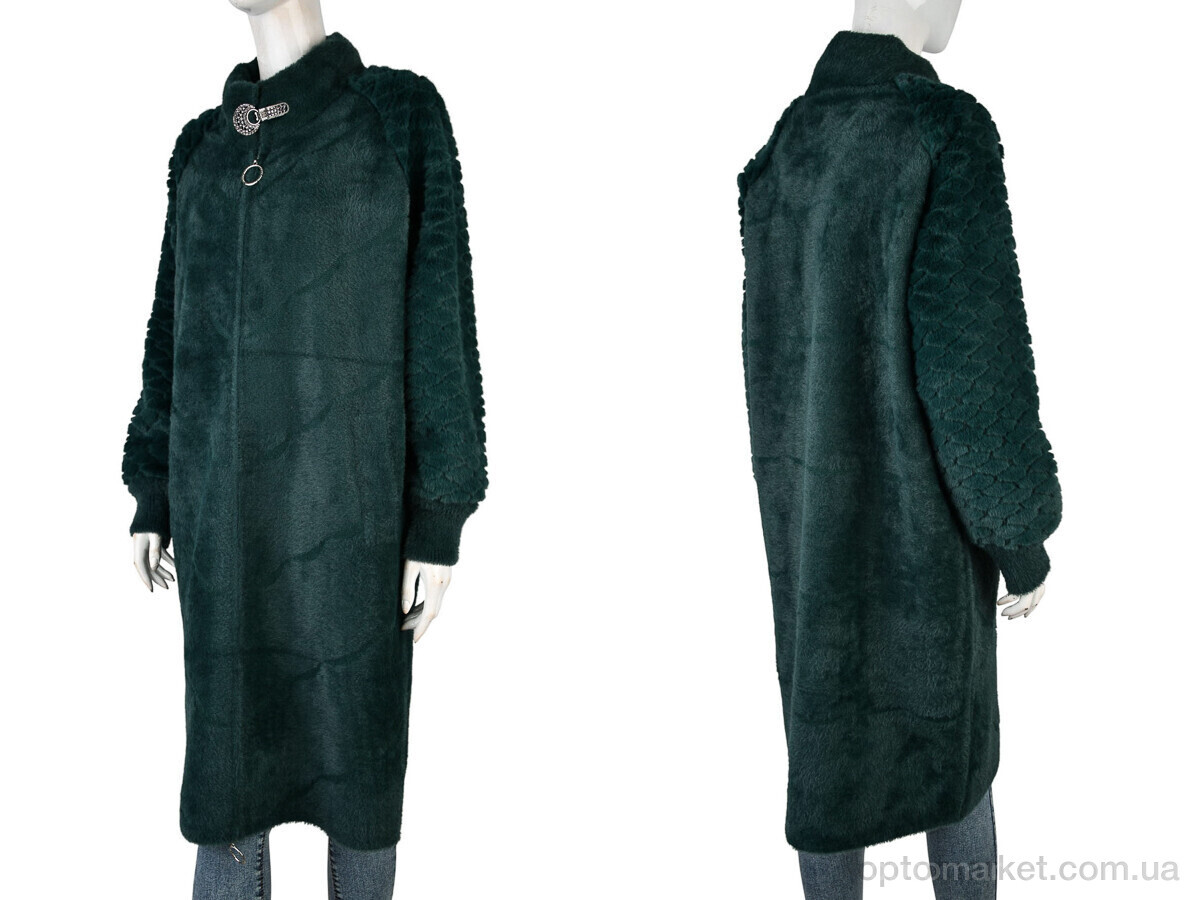 Купить Пальто жіночі 6171 green Edel зелений, фото 3