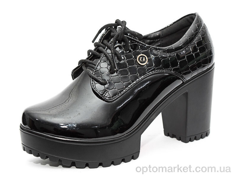 Купить Туфлі жіночі 618-1 Karco чорний, фото 1