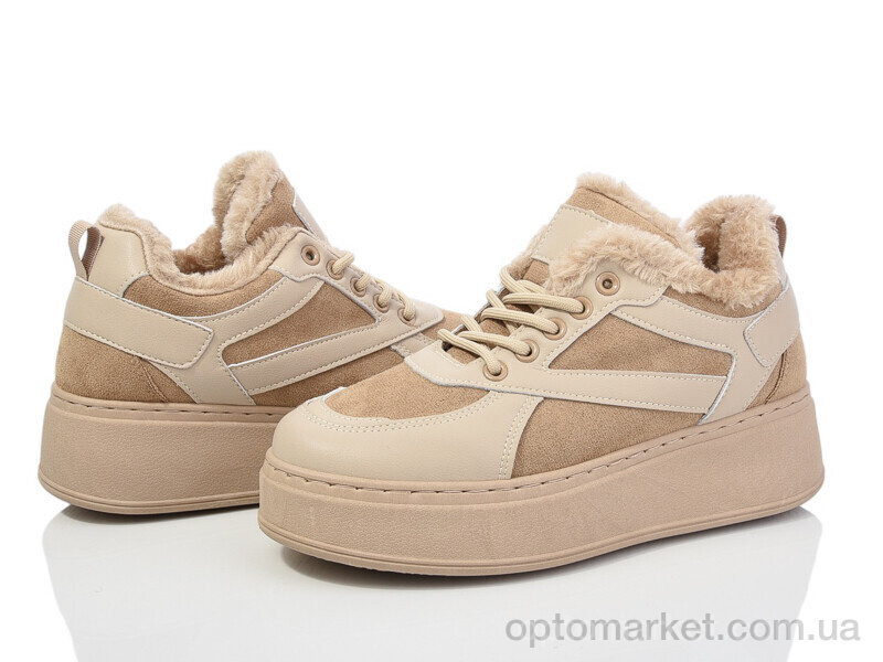 Купить Черевики жіночі 618-2 LQD бежевий, фото 1