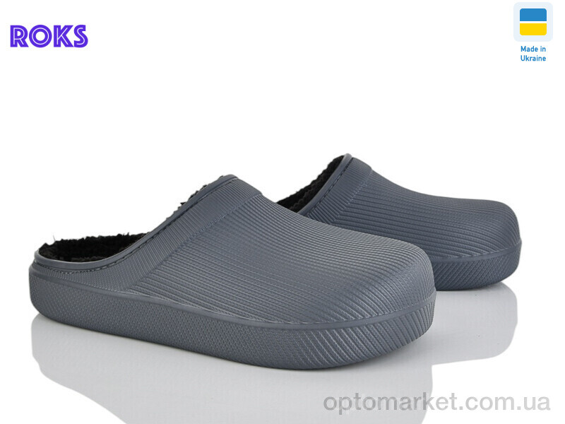 Купить Сабо чоловічі 620-018 Roks сірий, фото 1