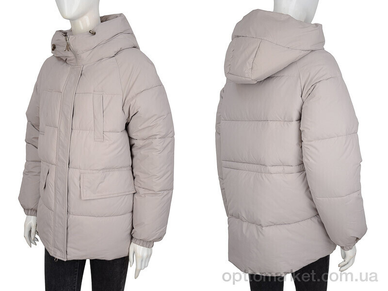 Купить Куртка жіночі 620 grey Aixiaohua сірий, фото 3