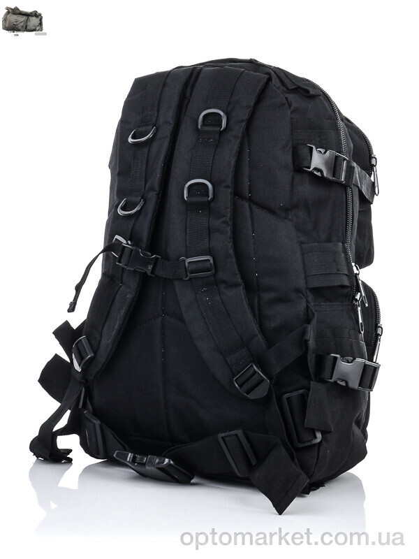 Купить Рюкзак чоловічі 621 black Superbag чорний, фото 2