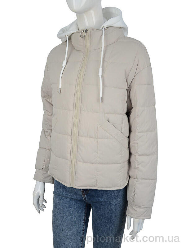 Купить Куртка жіночі 6211-1 beige TurnHug бежевий, фото 1