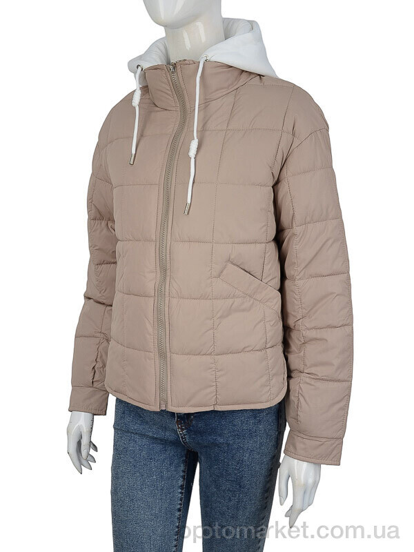 Купить Куртка жіночі 6211-1 d.beige TurnHug бежевий, фото 1