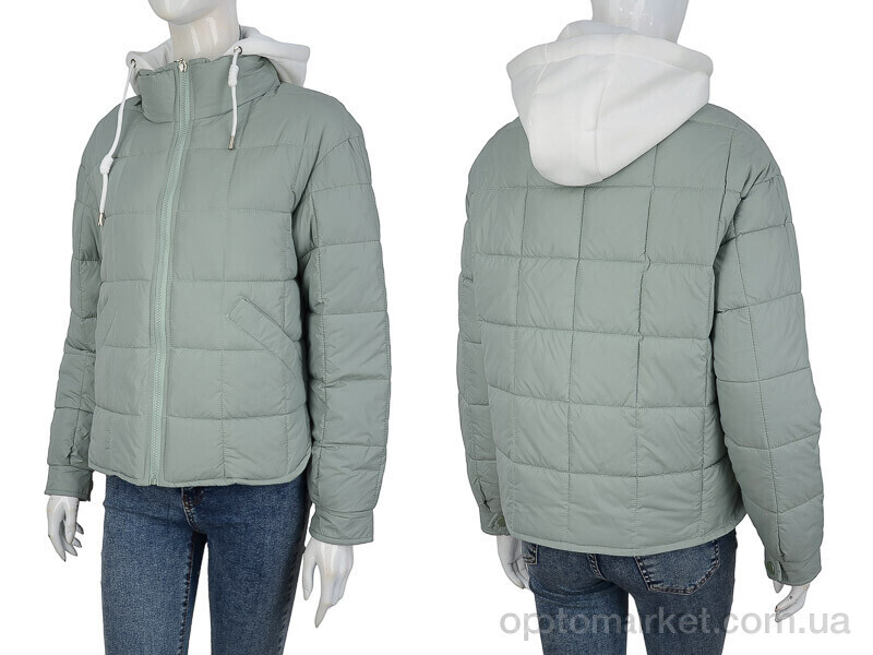 Купить Куртка жіночі 6211-1 green TurnHug зелений, фото 3