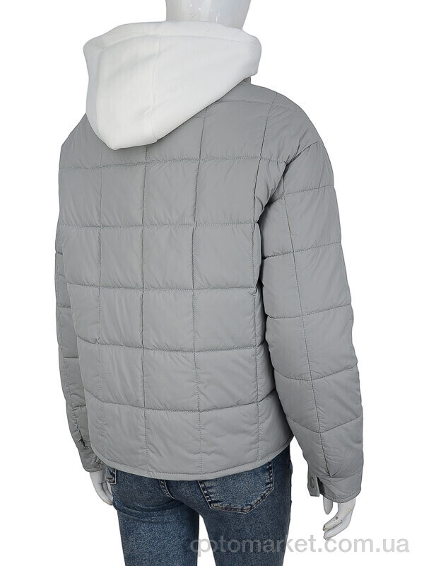 Купить Куртка жіночі 6211-1 grey TurnHug сірий, фото 2