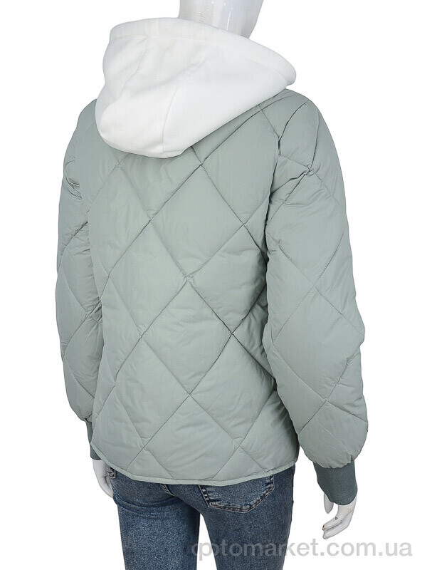 Купить Куртка жіночі 6215-1 green TurnHug зелений, фото 2