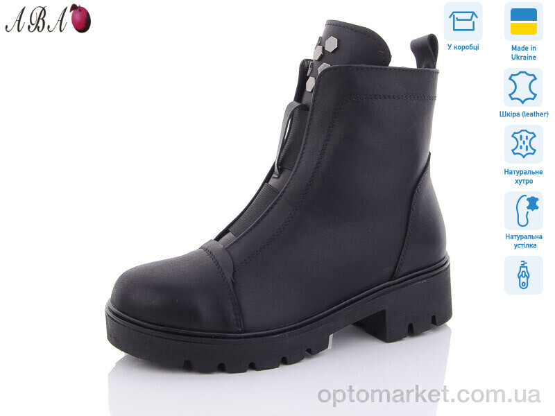 Купить Черевики жіночі 622 чорний DJUS SHOES чорний, фото 1