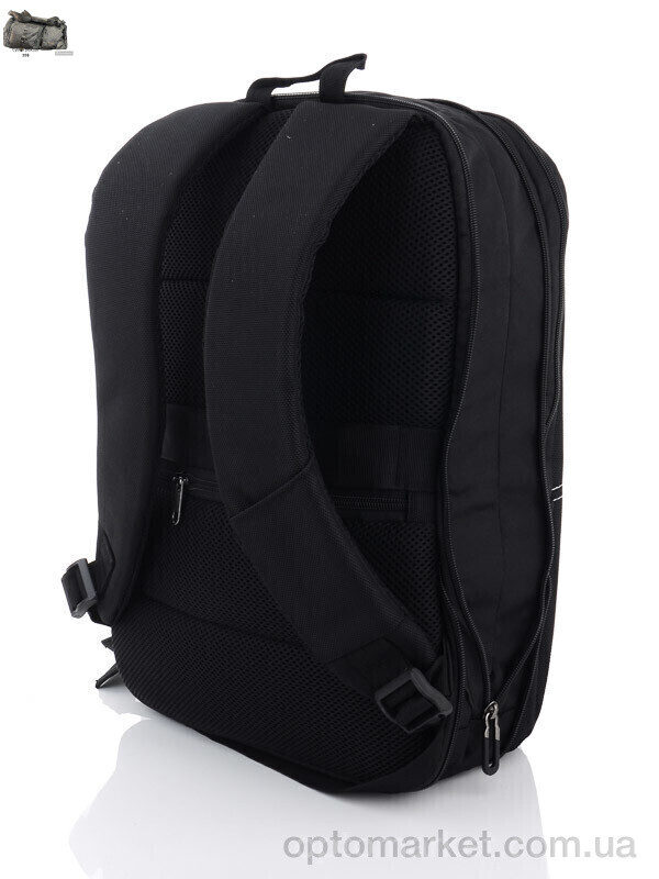 Купить Рюкзак чоловічі 623 black Superbag чорний, фото 2