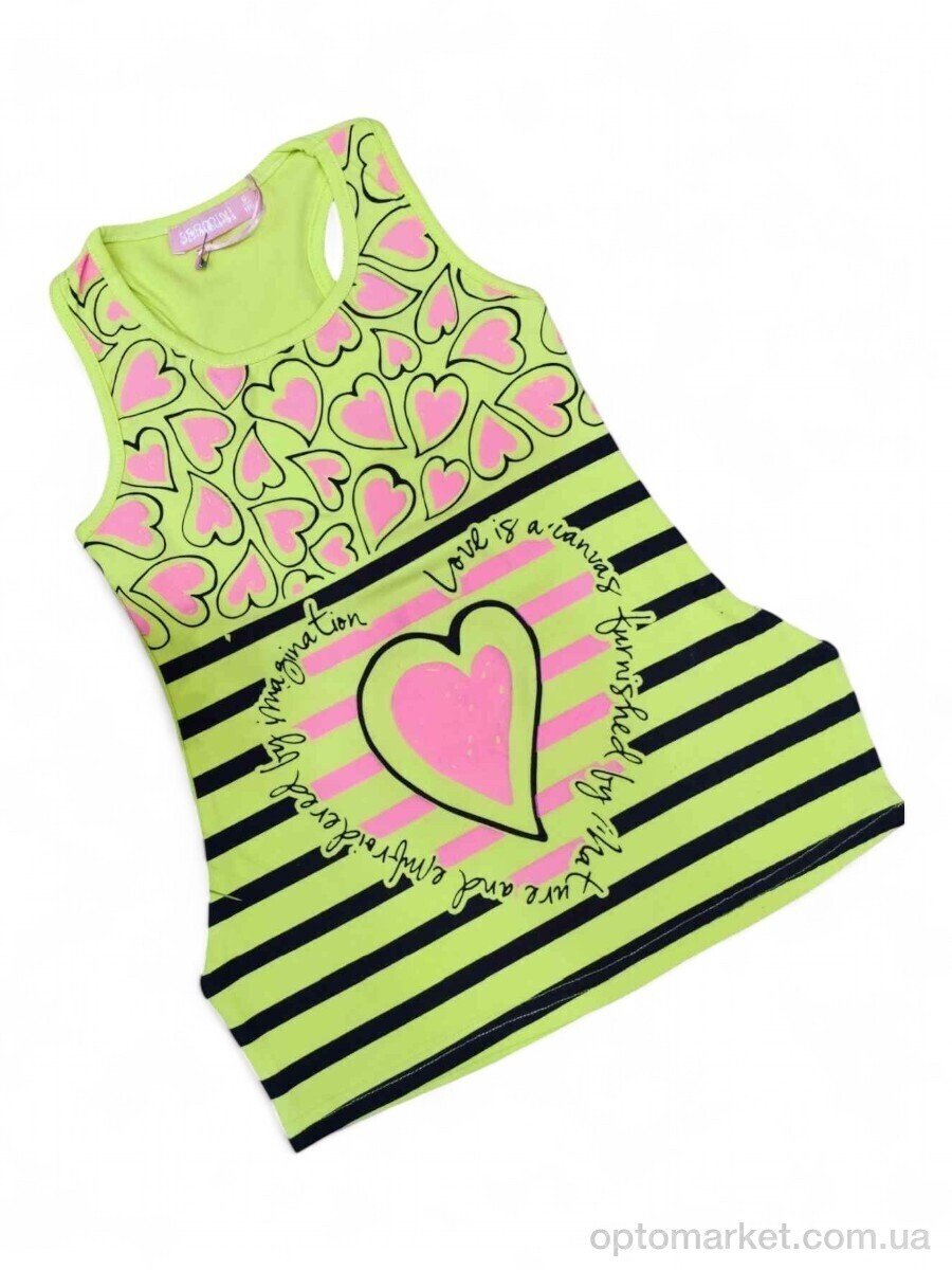 Купить Футболка дитячі 6234 лимонний Bermini Kids зелений, фото 1