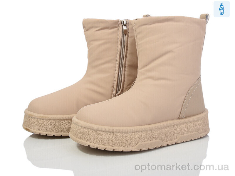 Купить Дутики жіночі 627-2 FG бежевий, фото 1