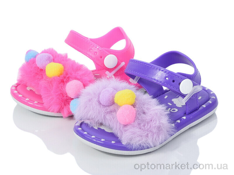 Купить Босоніжки дитячі 628 фіолет-малин. mix M&L  Alex13 мікс, фото 1