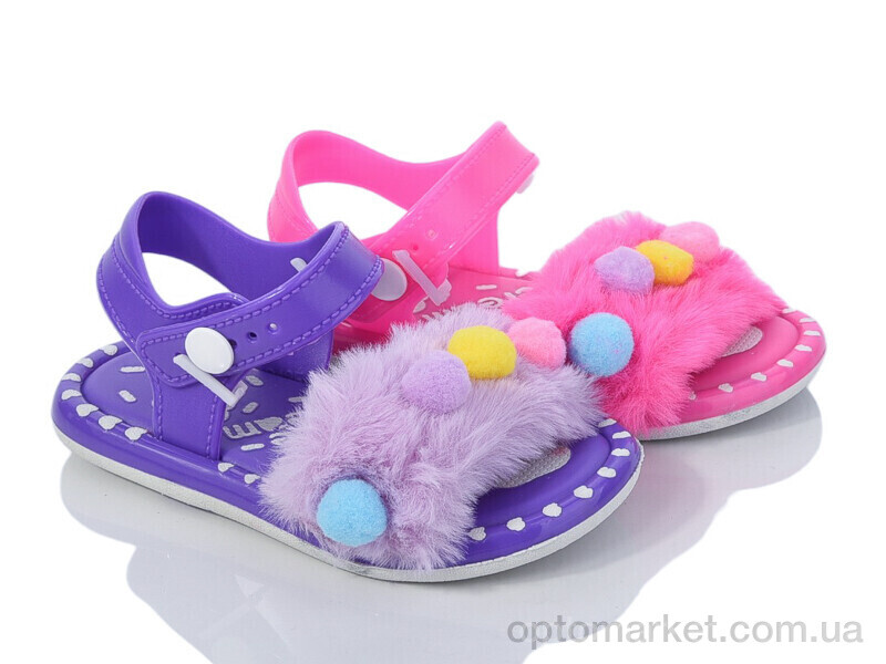 Купить Босоніжки дитячі 628A фіолет-малин. mix M&L  Alex13 мікс, фото 1