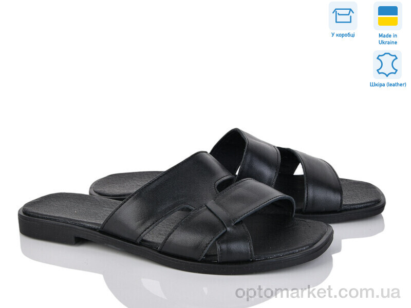 Купить Шльопанці жіночі 629 ч.ш. G-Aira чорний, фото 1